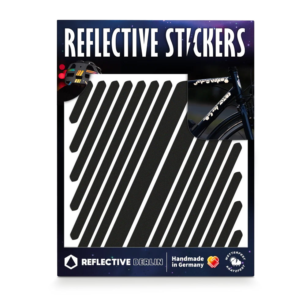 Reflective Berlin Reflecterende Stickers Medium Size