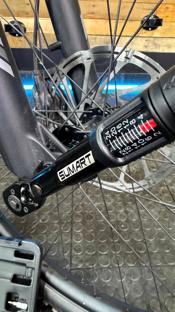 SUMART torque-12 1/4" momentsleutel set chroom