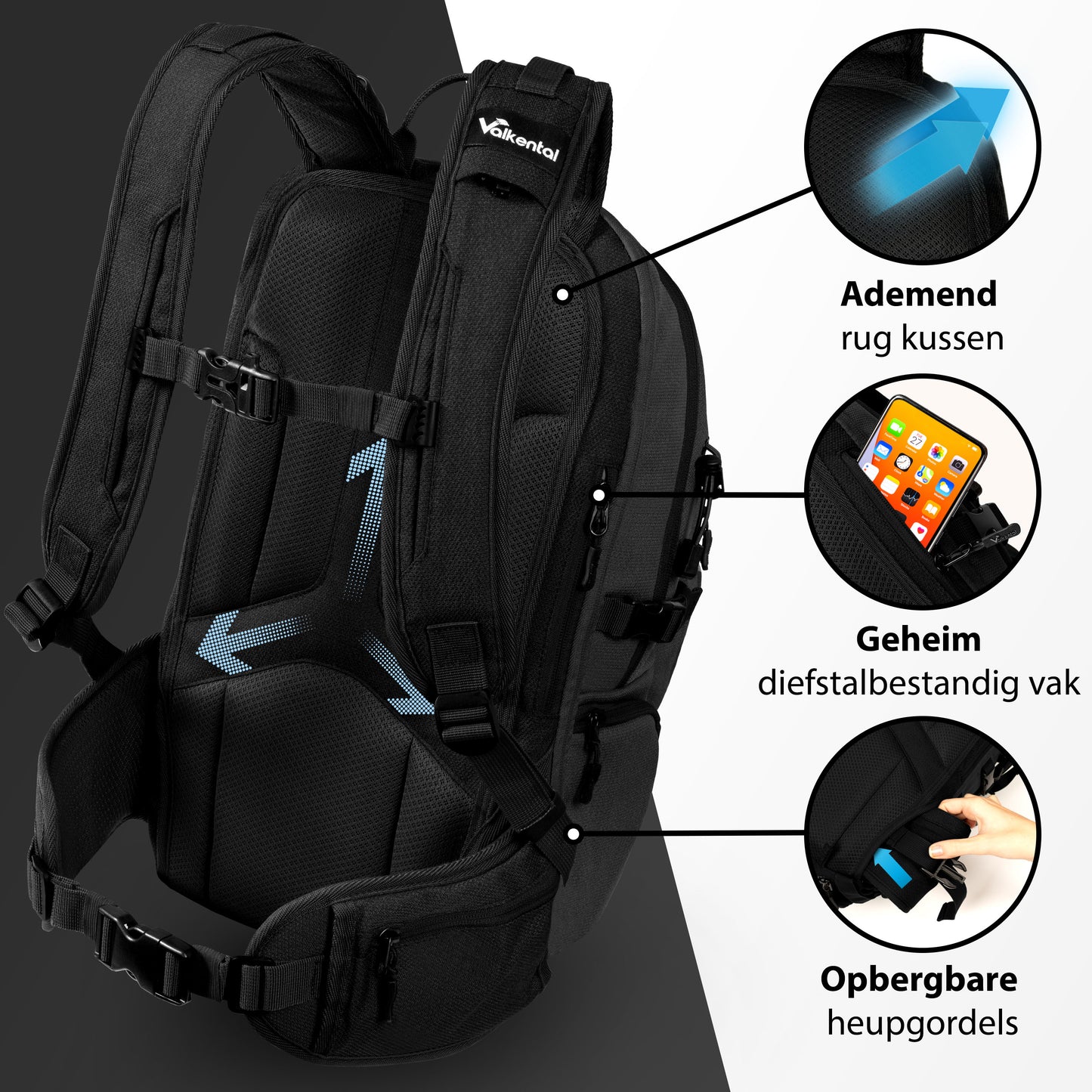 Valkental ValkExplorer V22 Dé alles-in-één outdoorrugzak