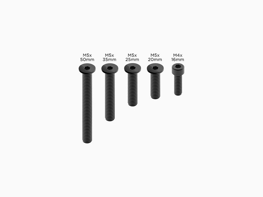 Quad Lock REPLACEMENT SCREW SET PRO BLACK