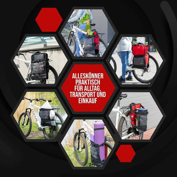 THOLLBECK BIG X 2 in 1 fietstas / transporttas