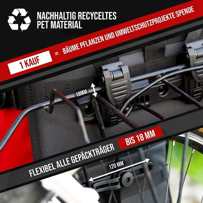 THOLLBECK BIG X 2 in 1 fietstas / transporttas