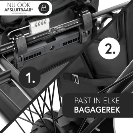 Valkental ValkOne - 3in1 fietstas 23L