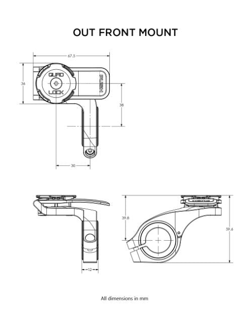 Quad Lock OUT FRONT MOUNT