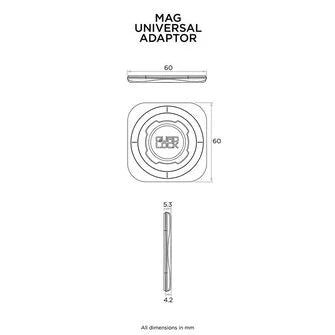 QUAD LOCK mag universal adaptor