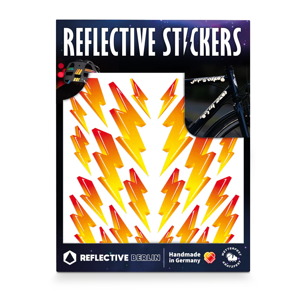 Reflective Berlin Reflecterende Stickers Medium Size
