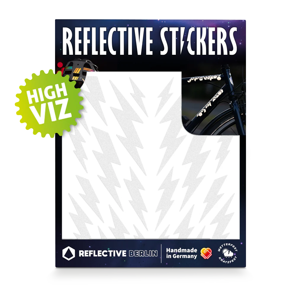 Reflective Berlin Reflecterende Stickers Medium Size