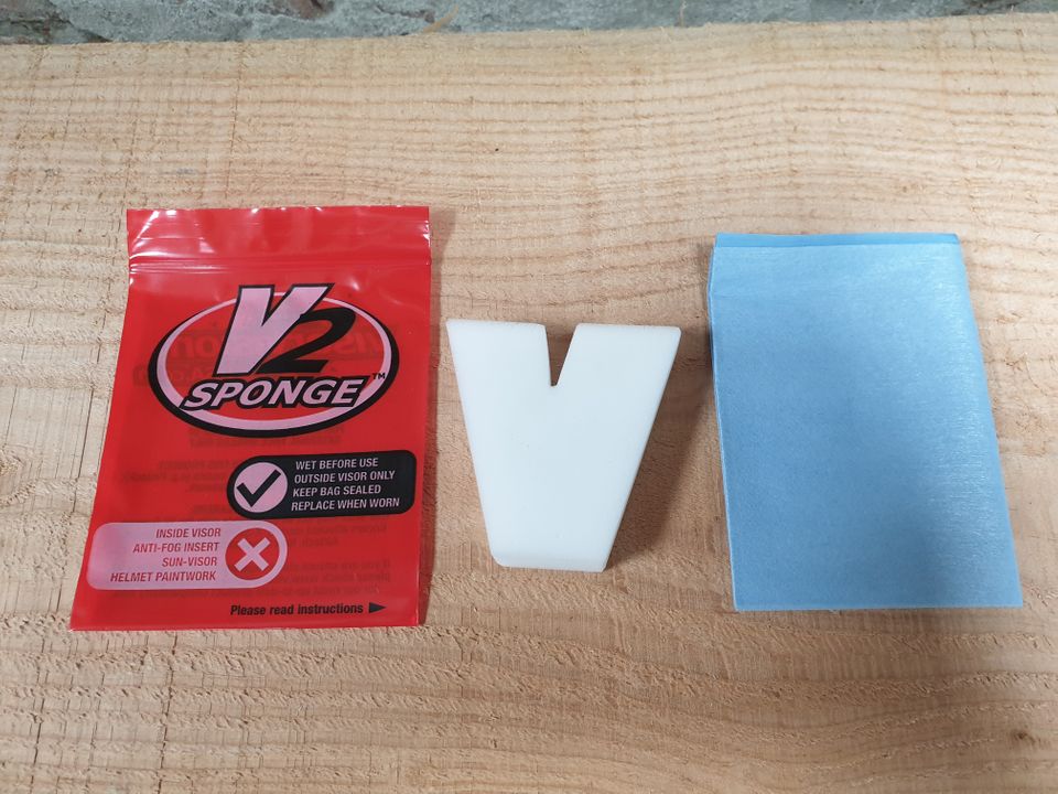 V2 vizier schoonmaak spons - pocket size