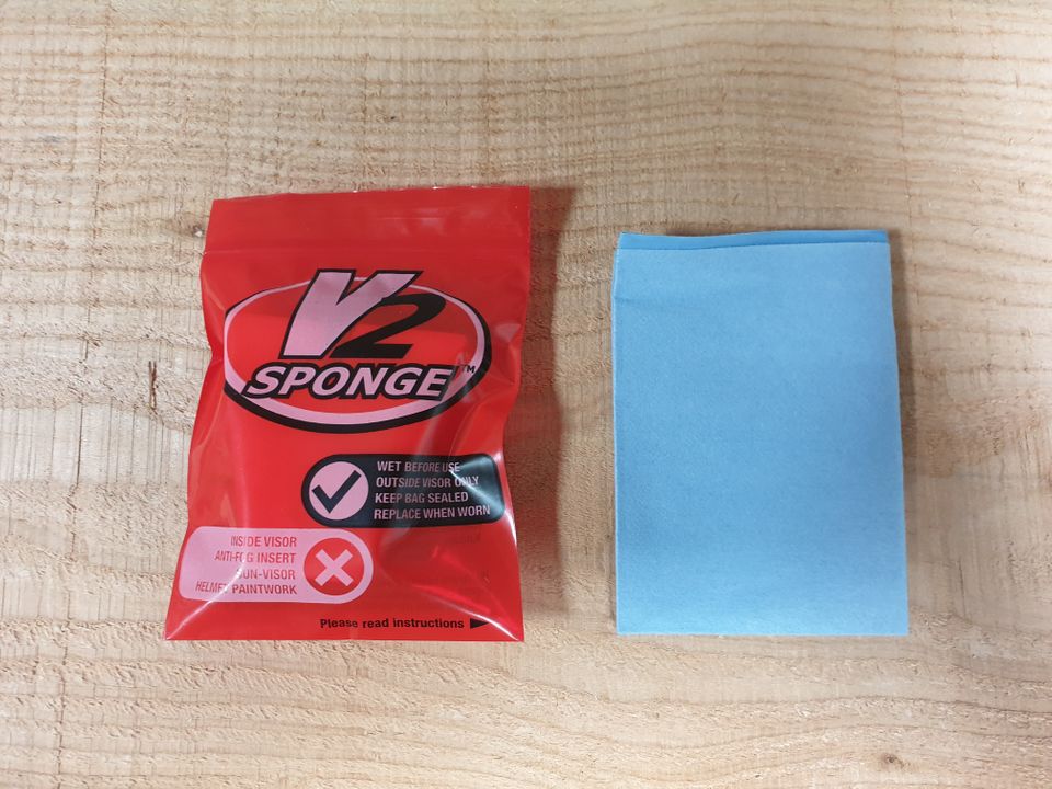 V2 vizier schoonmaak spons - pocket size