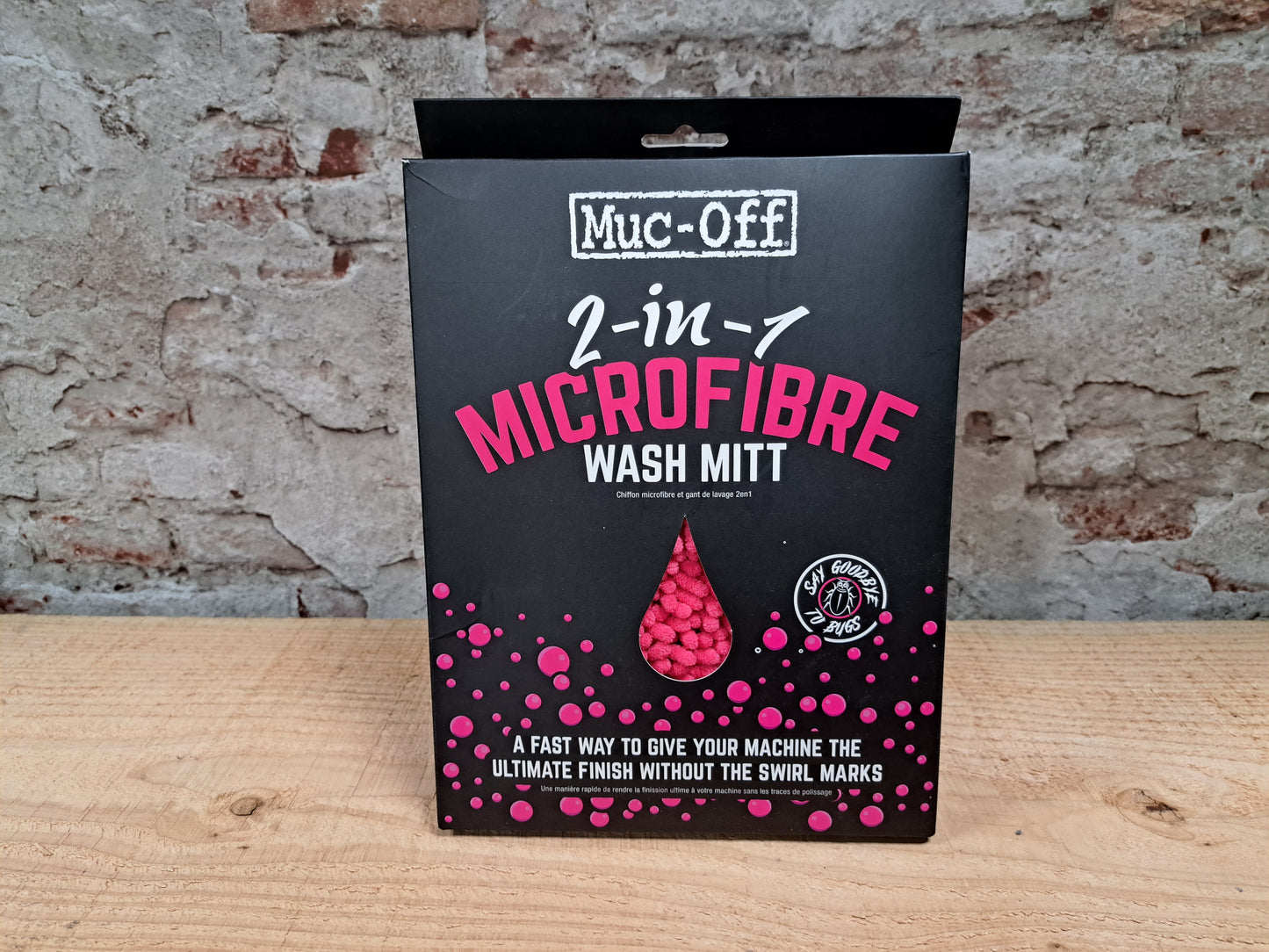 Muc-Off 2-in-1 Microfibre Washandschoen