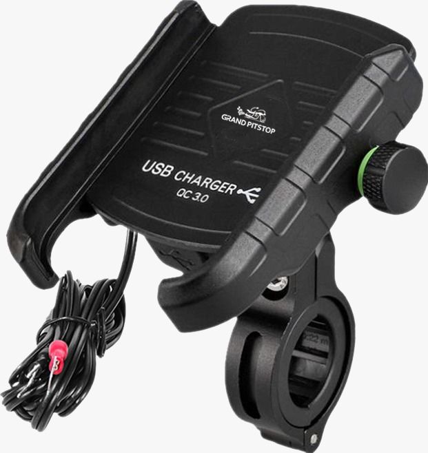 GrandPitstop telefoonhouder Jaw (met USB 3.0 )