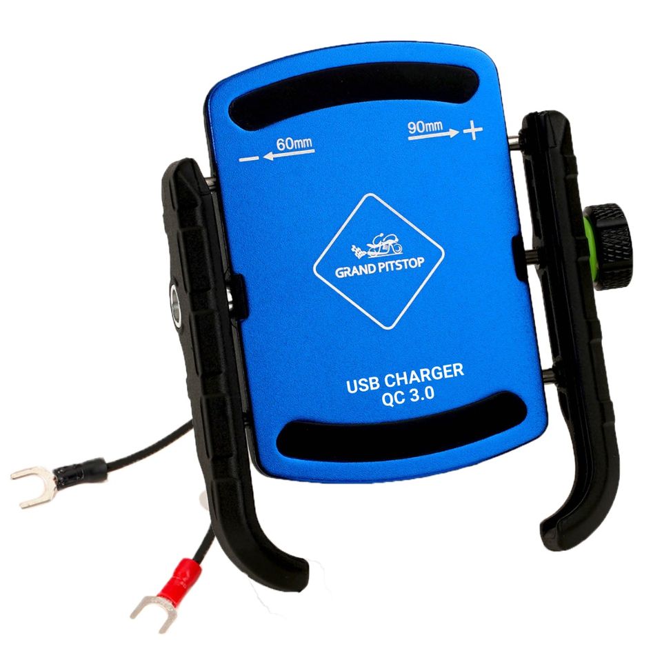 GrandPitstop telefoonhouder Jaw (met USB 3.0 )