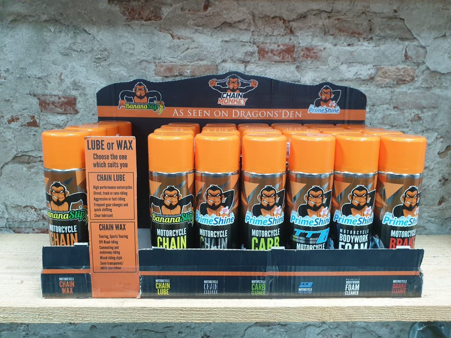 TRU-TENSION motorcycle chain wax