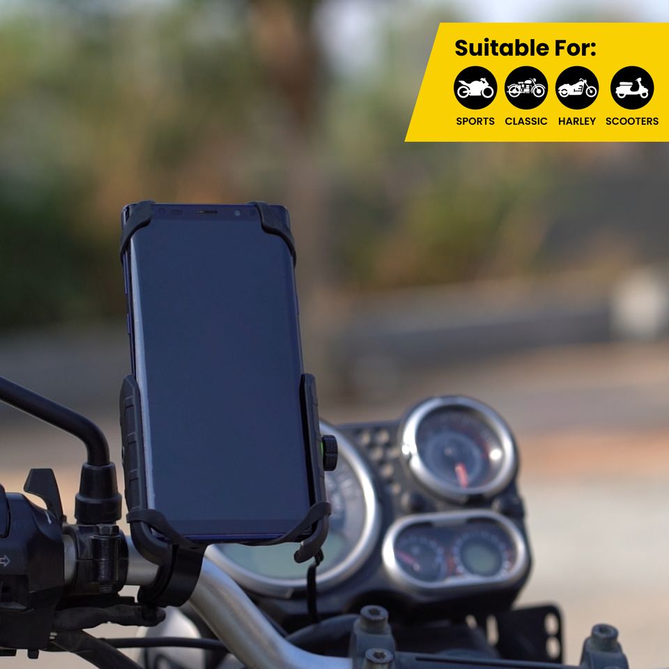 GrandPitstop telefoonhouder draadloos oplaadbaar (Jaw)