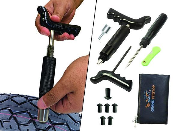GrandPitstop mini plug banden reparatie set
