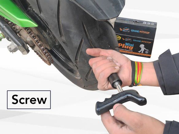GrandPitstop mini plug banden reparatie set
