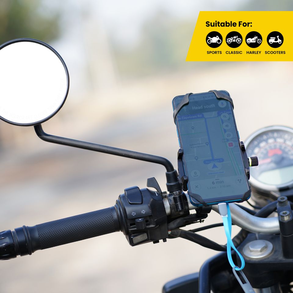 GrandPitstop telefoonhouder Claw (met USB)