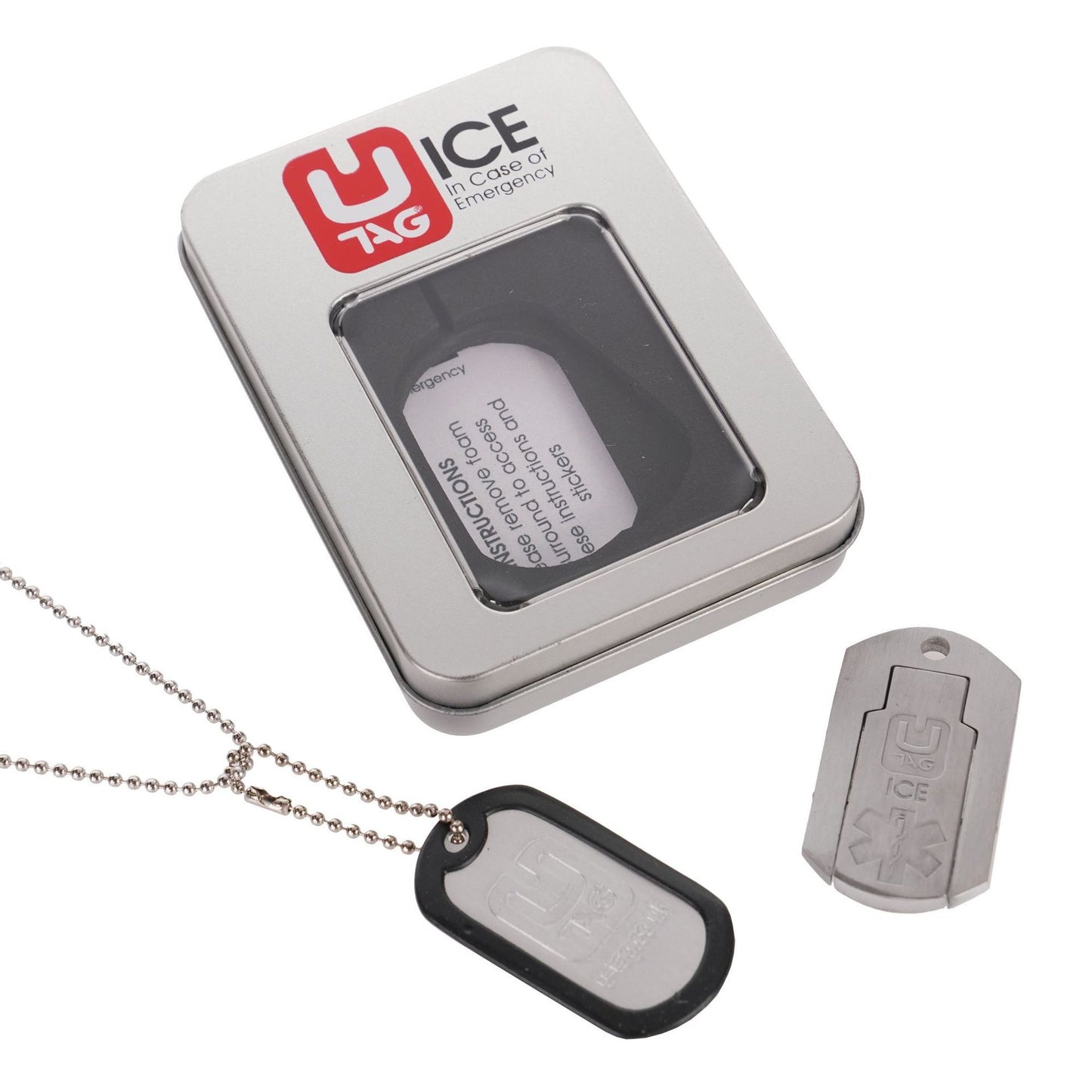 Utag ICE dogtag pakket