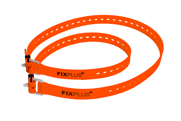 FIXPLUS zeil fixatie straps oranje - sail sensation set voor mast en giek