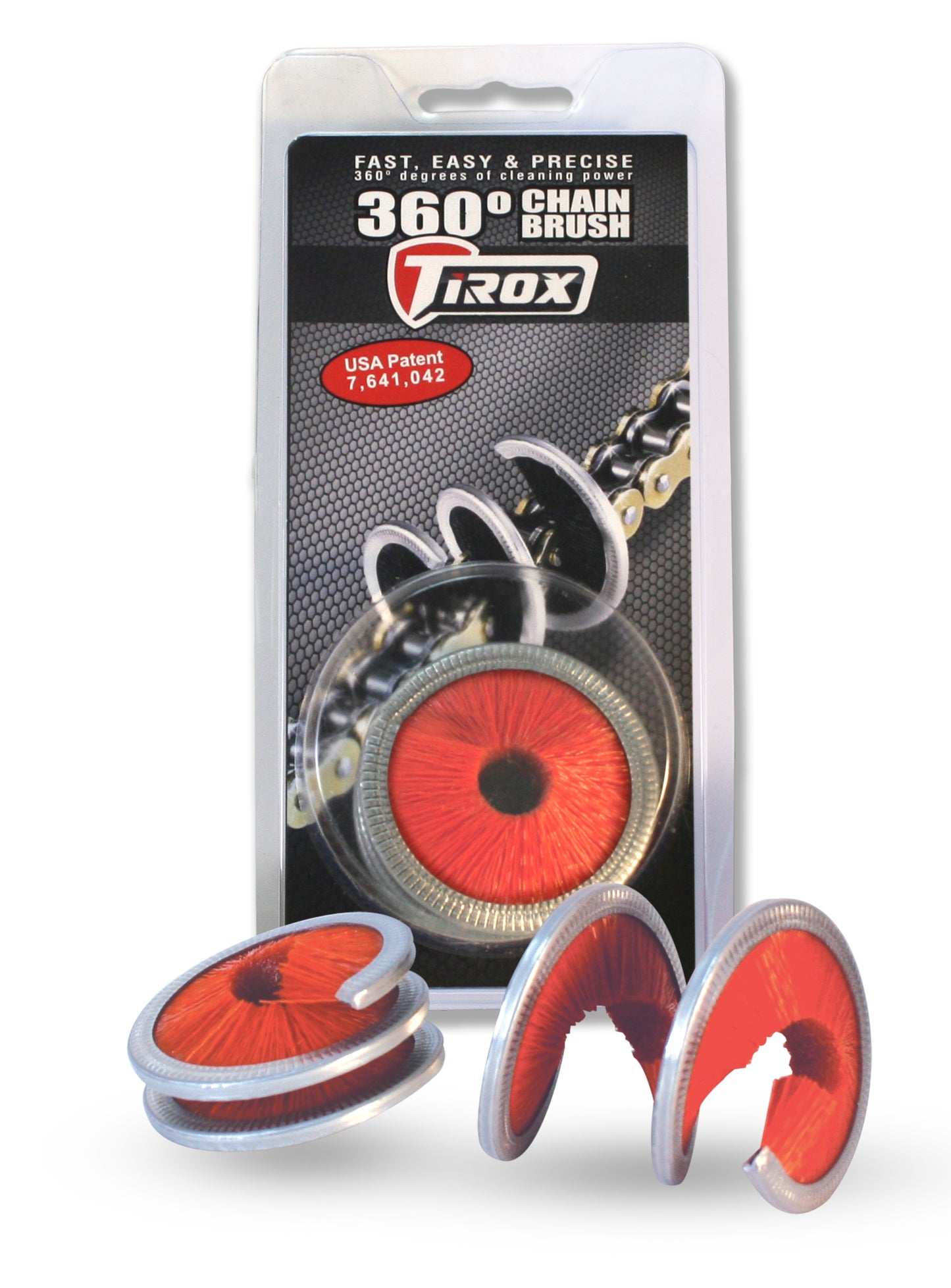 Tirox 360 kettingborstel