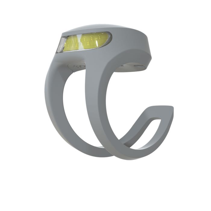 KNOG Frog Front Bike Light - grijs
