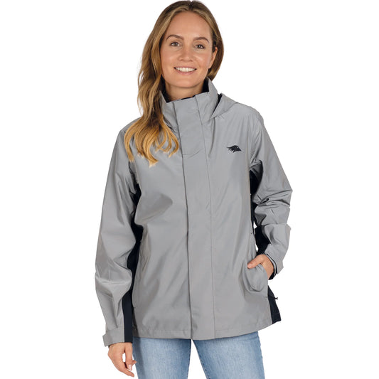 VALKENTAL reflecterende regenjas dames