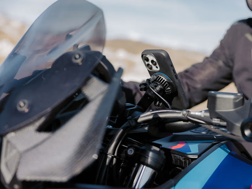 Handlebar Mount PRO Adjustable - gemonteerd op stuur