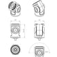 QUAD LOCK knuckle adaptor