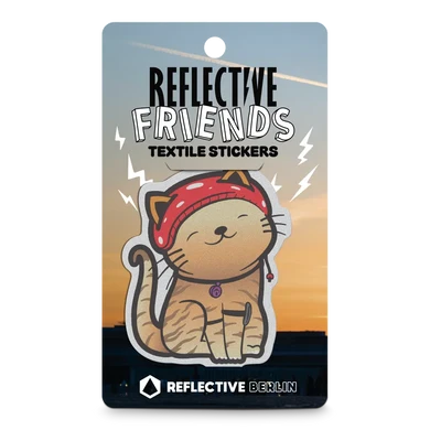 REFLECTIVE BERLIN Textilsticker Friends - Jacken- und Taschenreflektoren