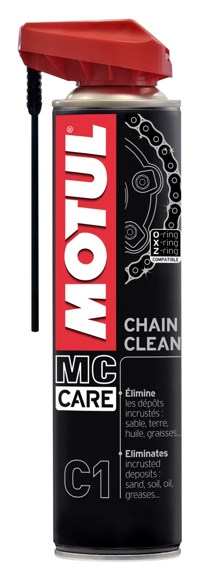 MOTUL MC Care C1 Chain Cleaner 400ml - kettingreiniger voor motor, quad en kart