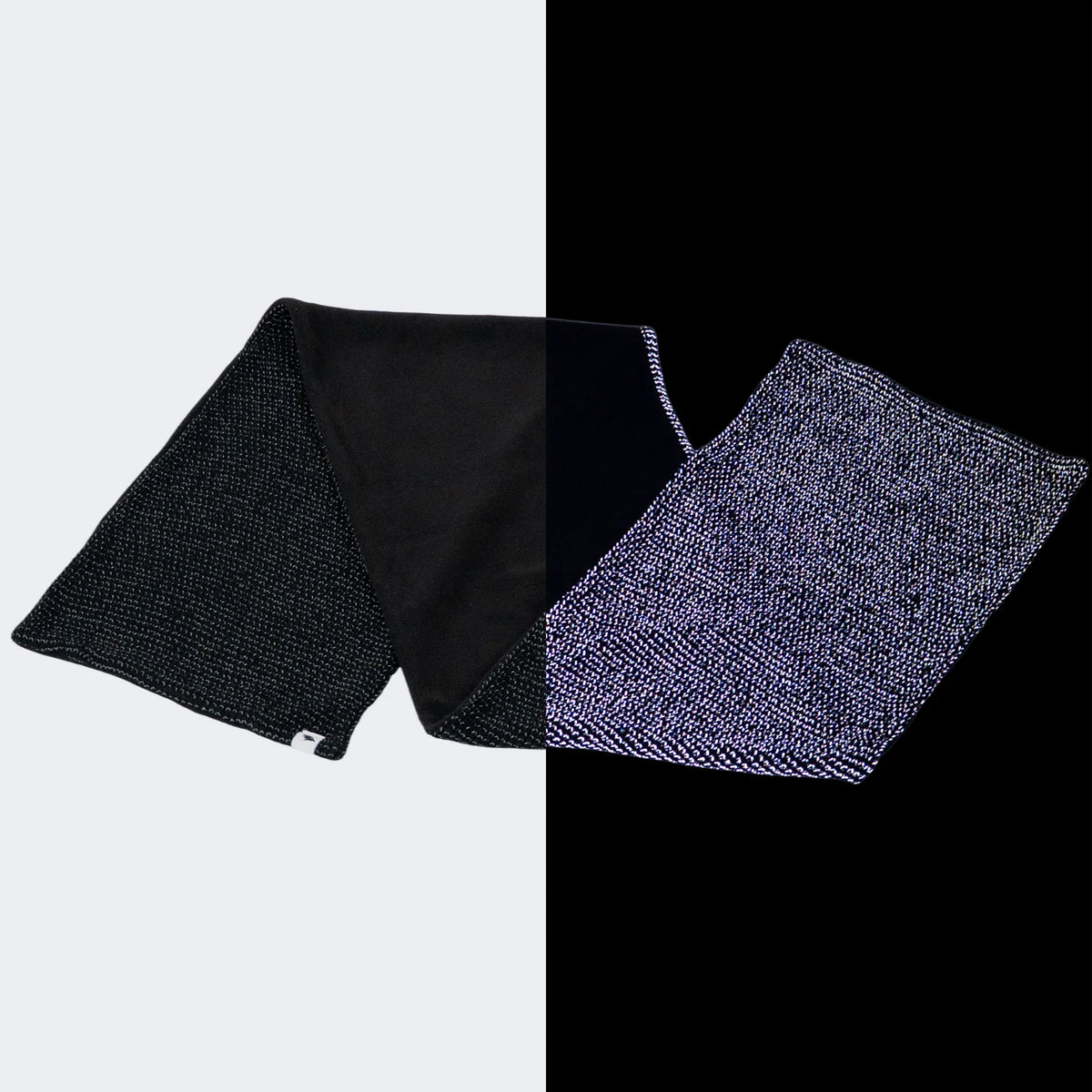 VALKENTAL reflective scarf - in het licht en in het donker