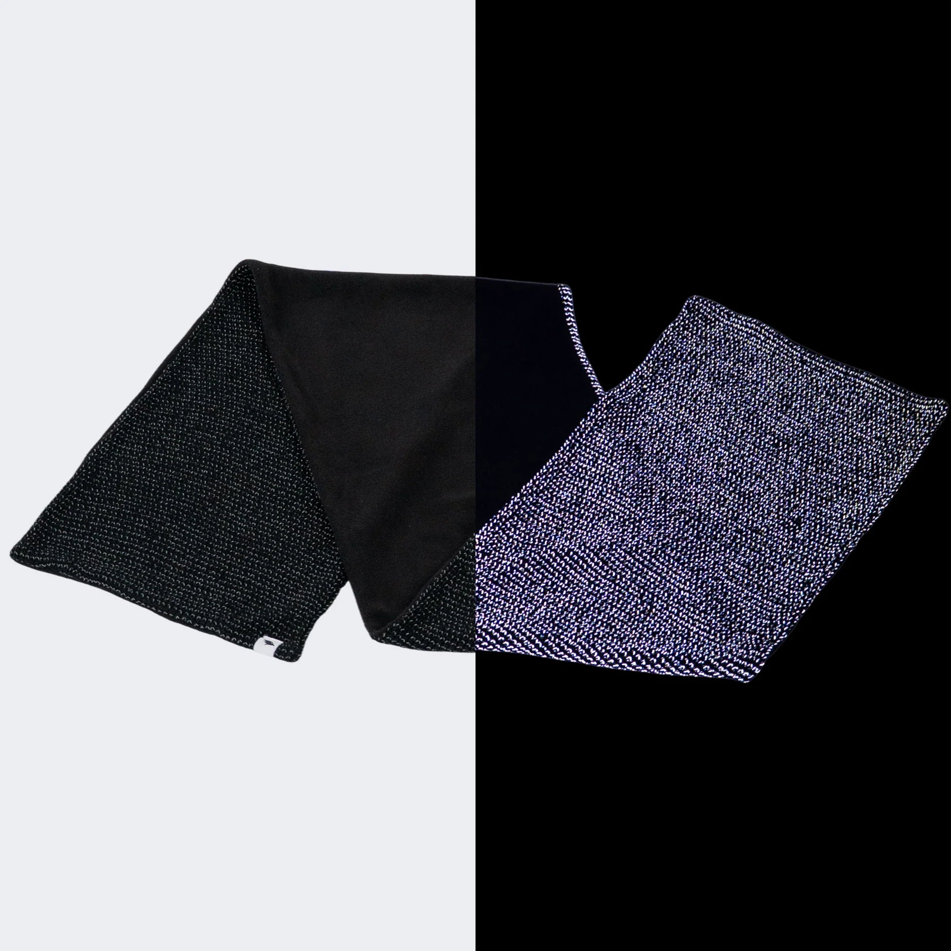 VALKENTAL reflective scarf - in het licht en in het donker