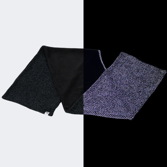 VALKENTAL reflective scarf - in het licht en in het donker