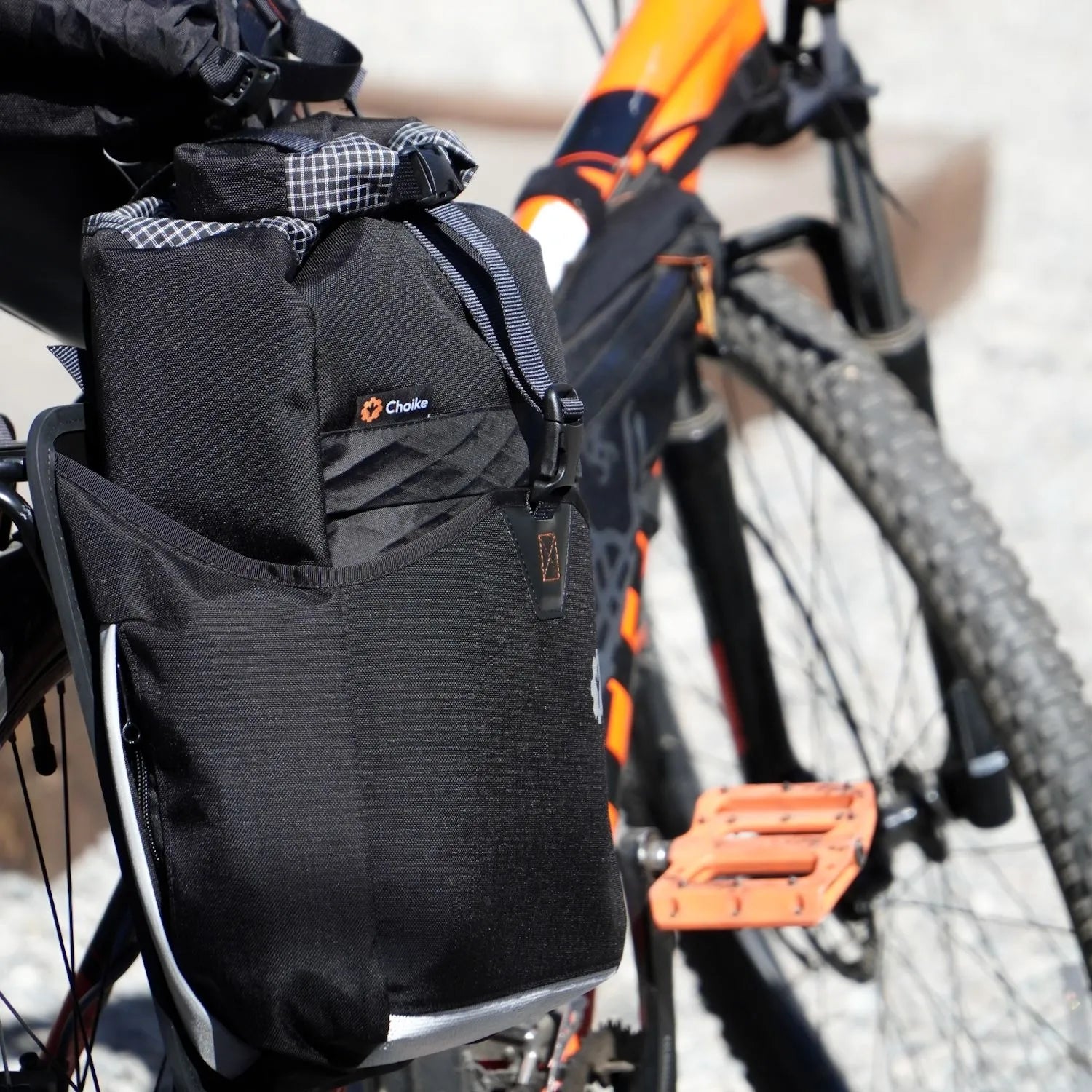 CHOIKE alforja bikepacking – wasserdichte Fahrradtasche 16l