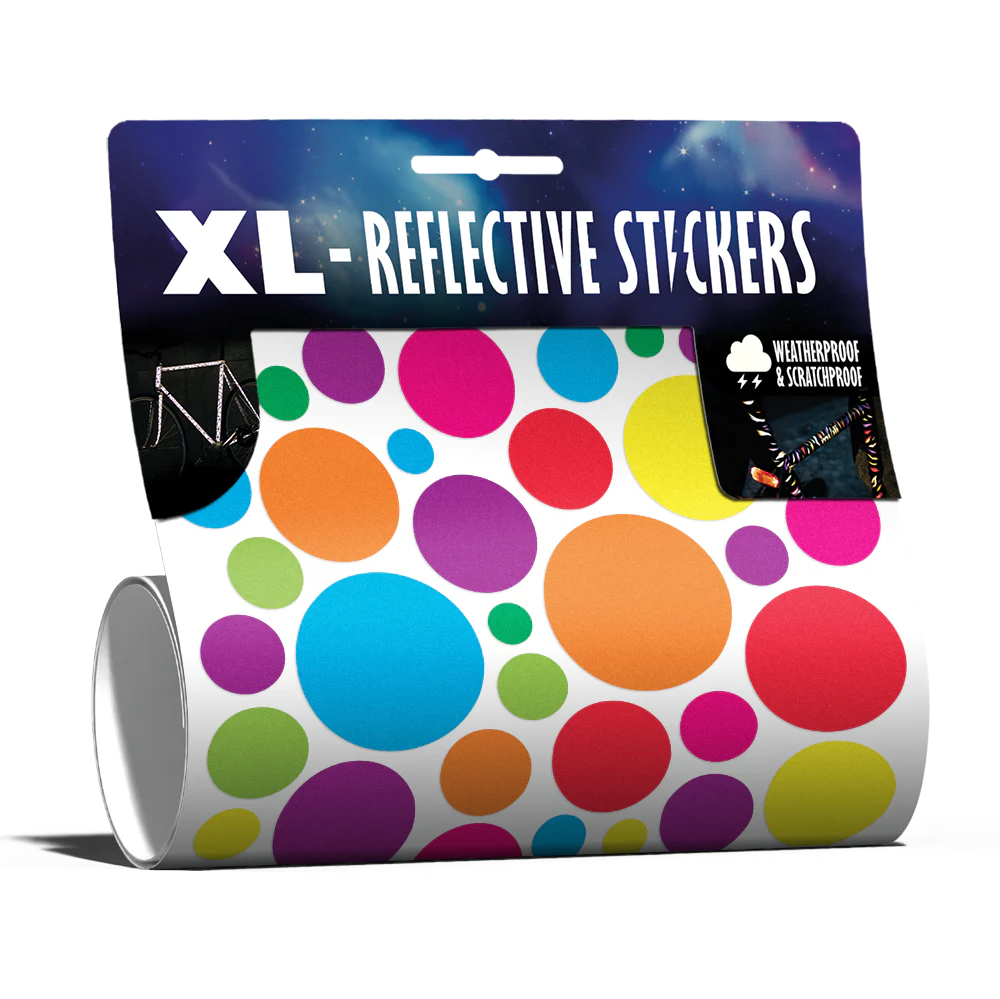 REFLECTIVE BERLIN reflecterende stickers XL