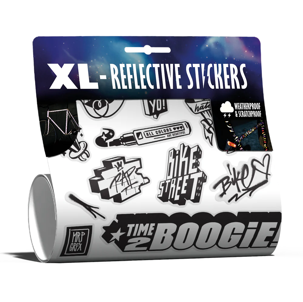 REFLECTIVE BERLIN reflecterende stickers xl