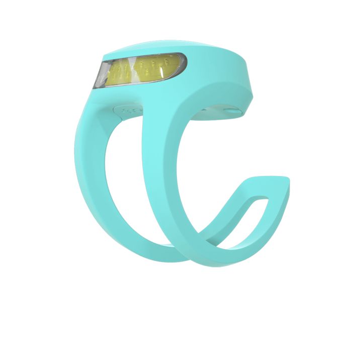 KNOG Frog Front Bike Light - aquamarijn 