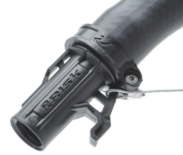 RISK RACING Hose Bender Black Edition – gebogen vulslang voor EZ3 en EZ5