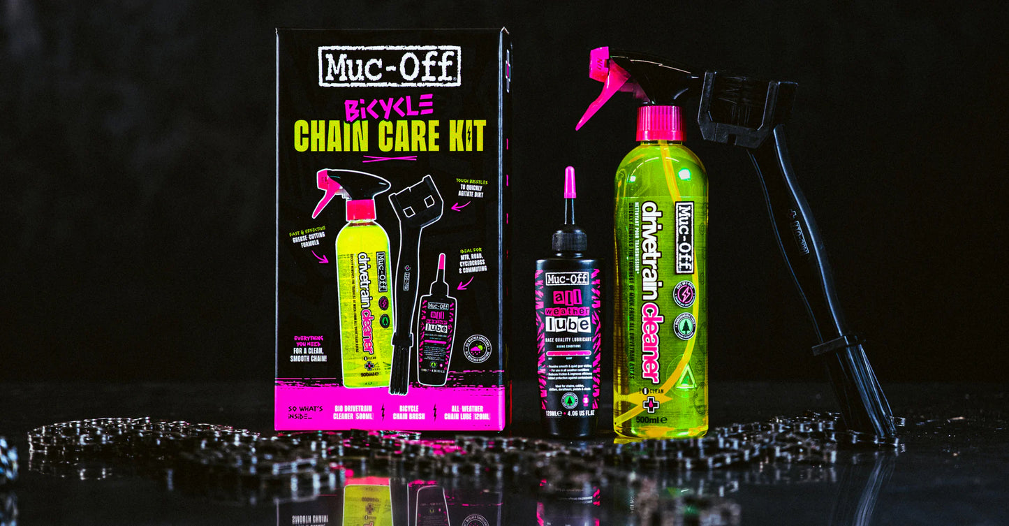 MUC-OFF bicycle chain care kit