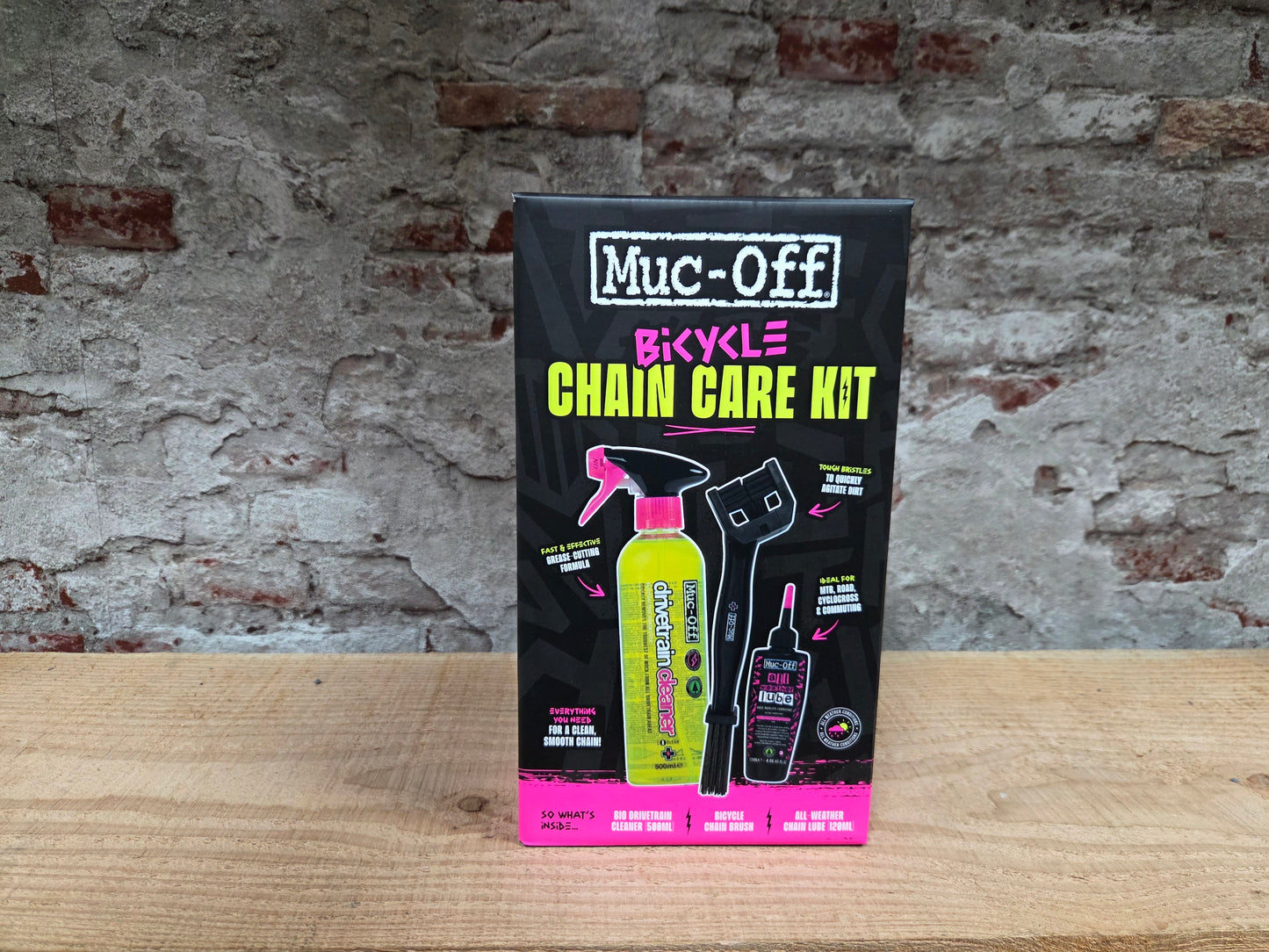MUC-OFF bicycle chain care kit