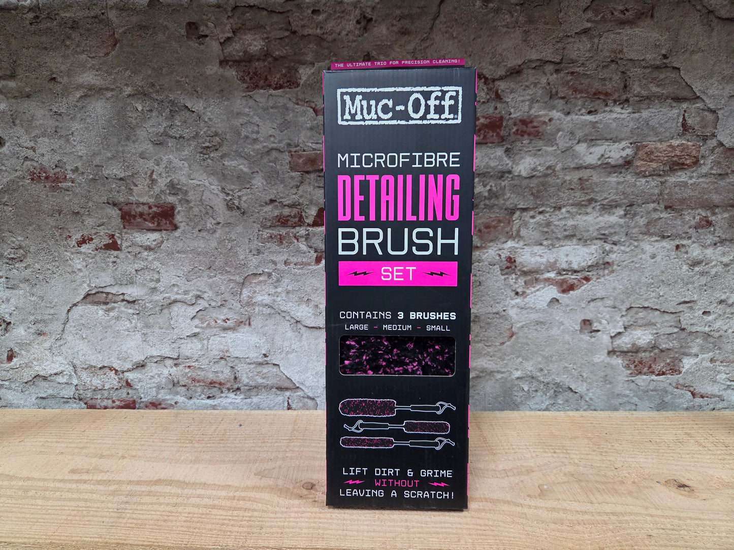 MUC-OFF microfibre borstel set