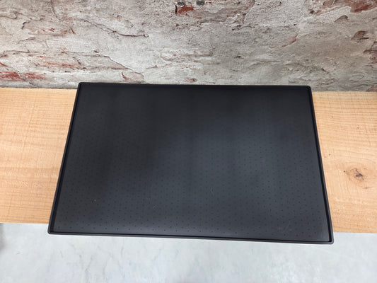 FRENZY DripMat siliconen werkplaatsmat 48x30cm zwart voor fiets waxen