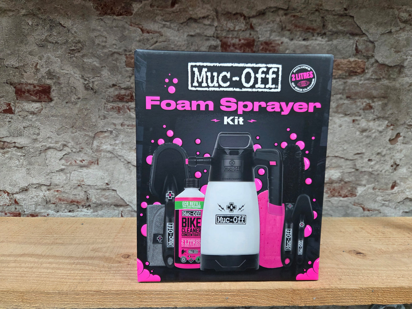 MUC-OFF foam sprayer kit