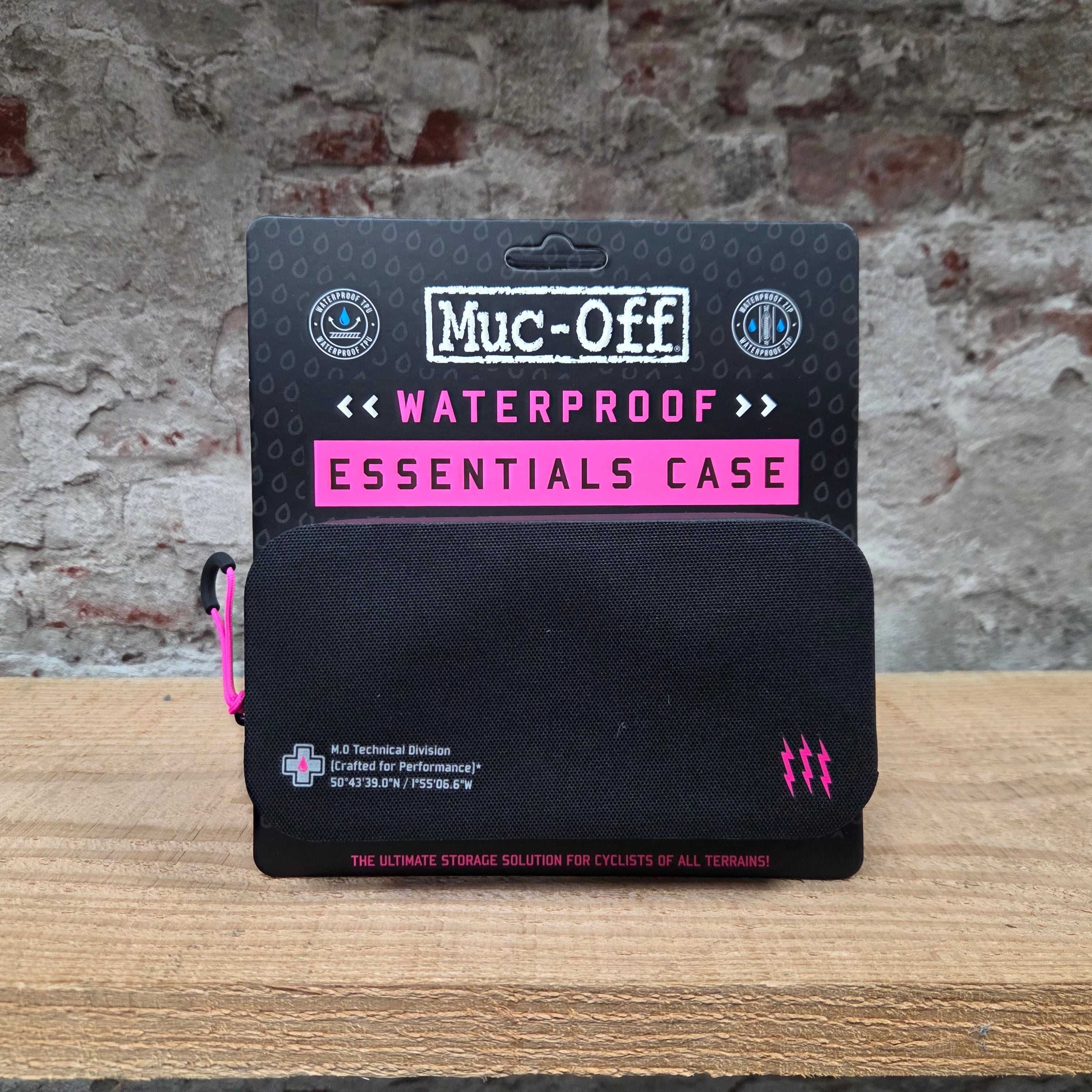 Muc-Off Waterproof Essentials Case – Bikepacking Opbergtas | BikerGadgets