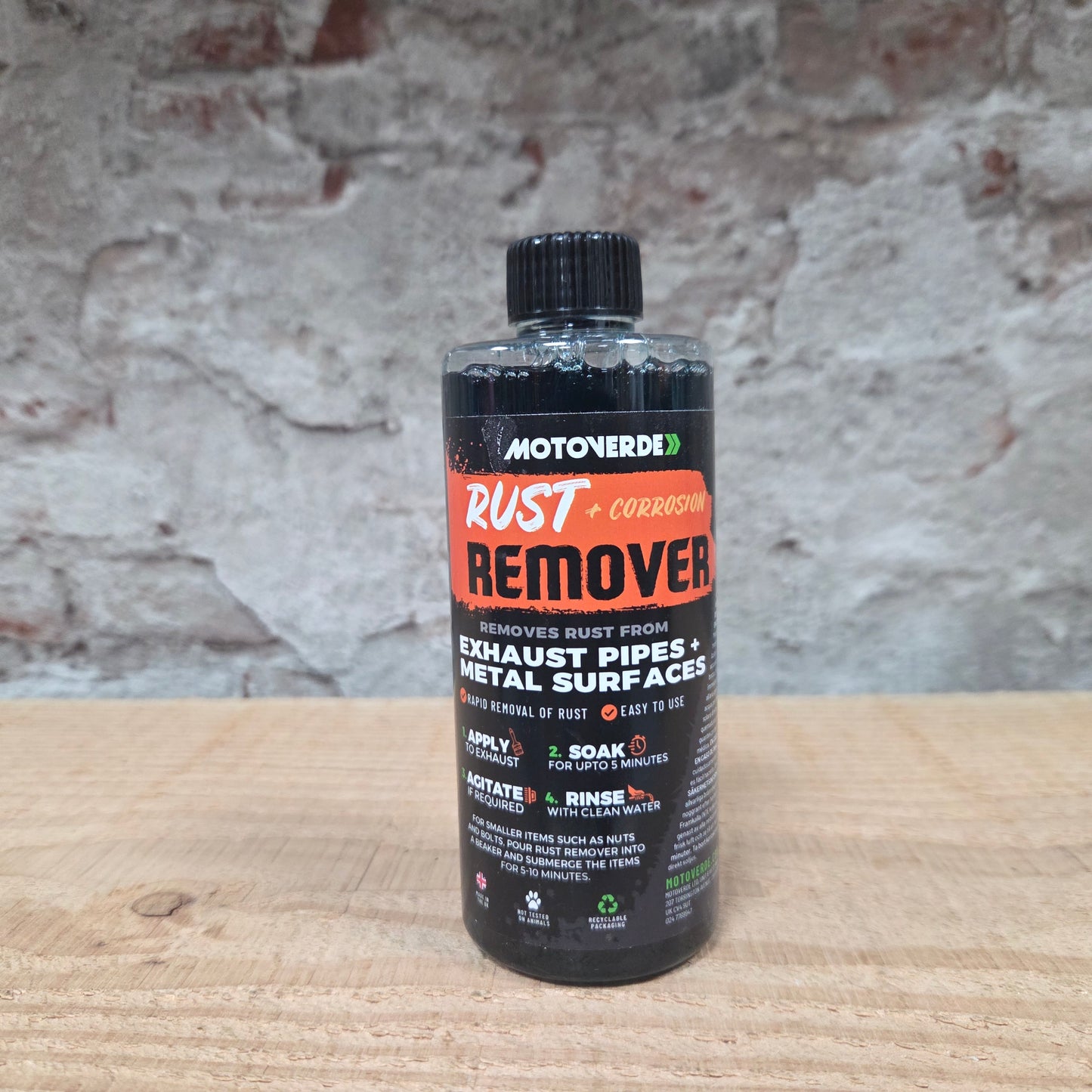 Motoverde Rust and Corrosion Remover - in de winkel