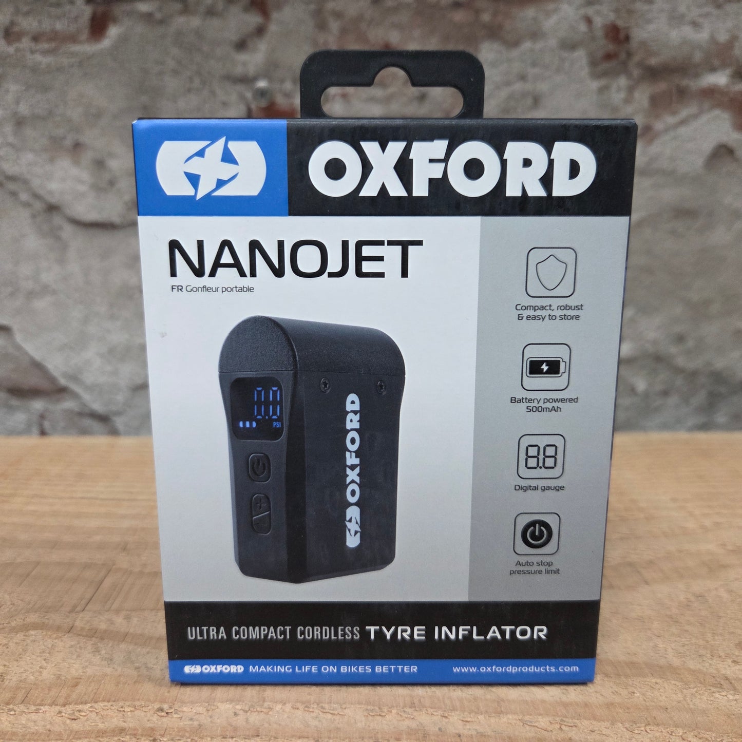OXFORD nanojet ultra compact minicompressor
