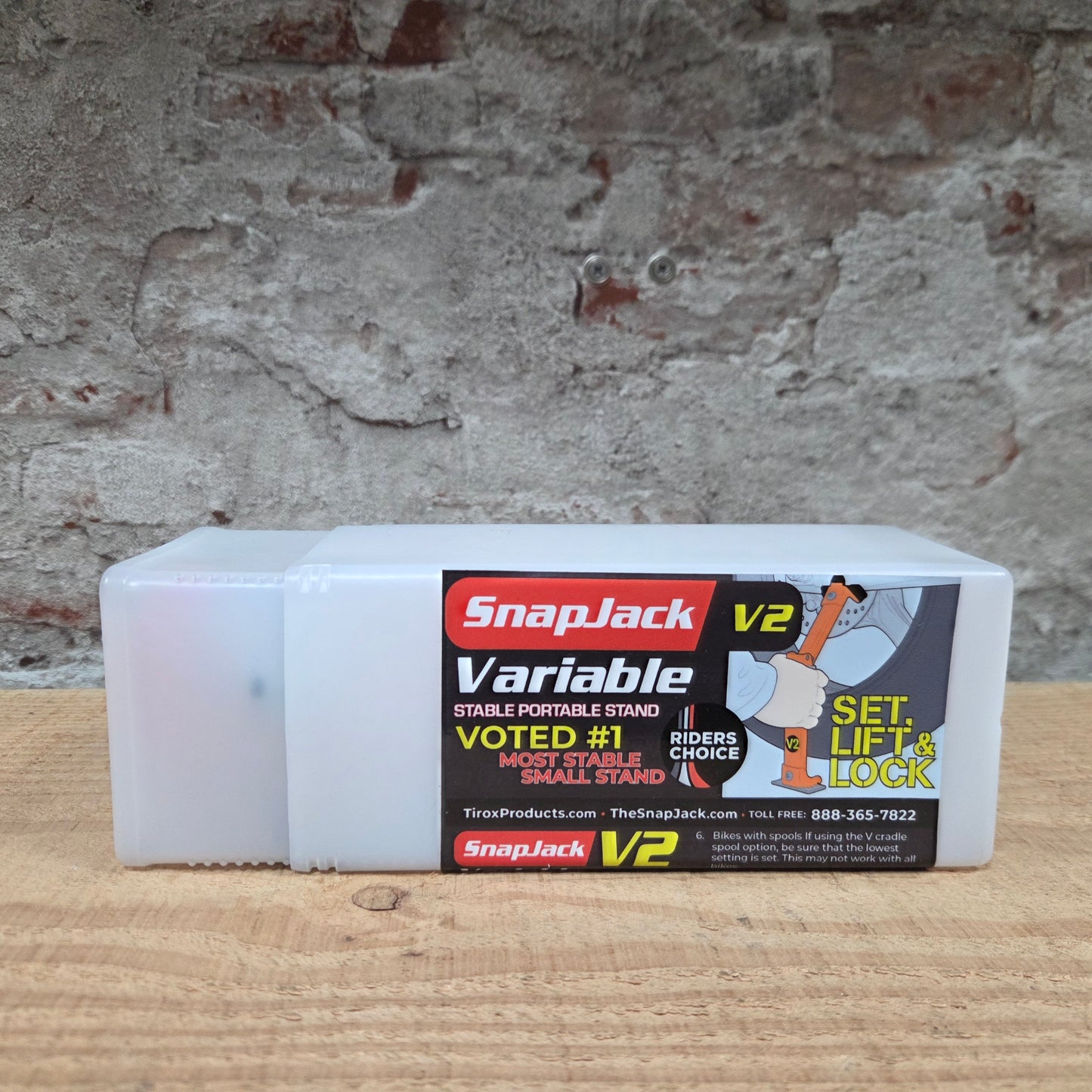 TIROX snapjack V2 - mobiele paddockstand vervanger