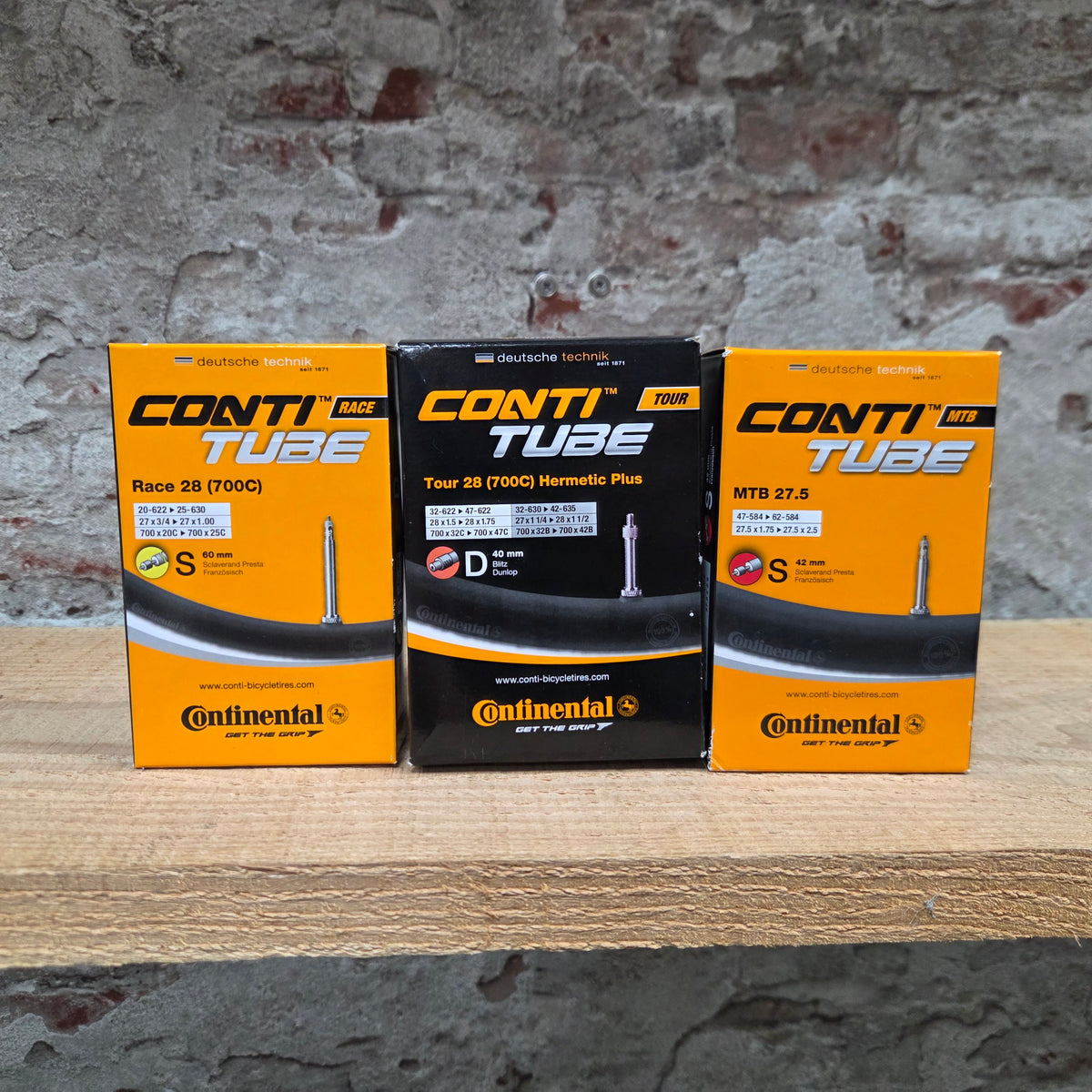 CONTINENTAL ContiTube binnenband - diverse varianten