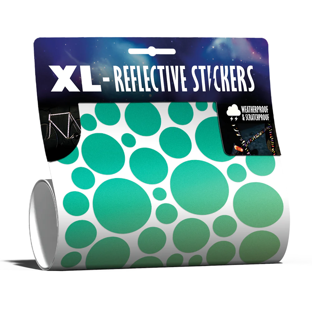 REFLECTIVE BERLIN reflecterende stickers XL
