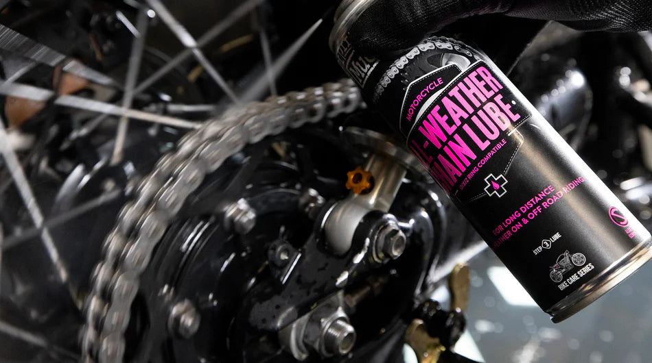 MUC-OFF motorcycle clean, protect & lube kit